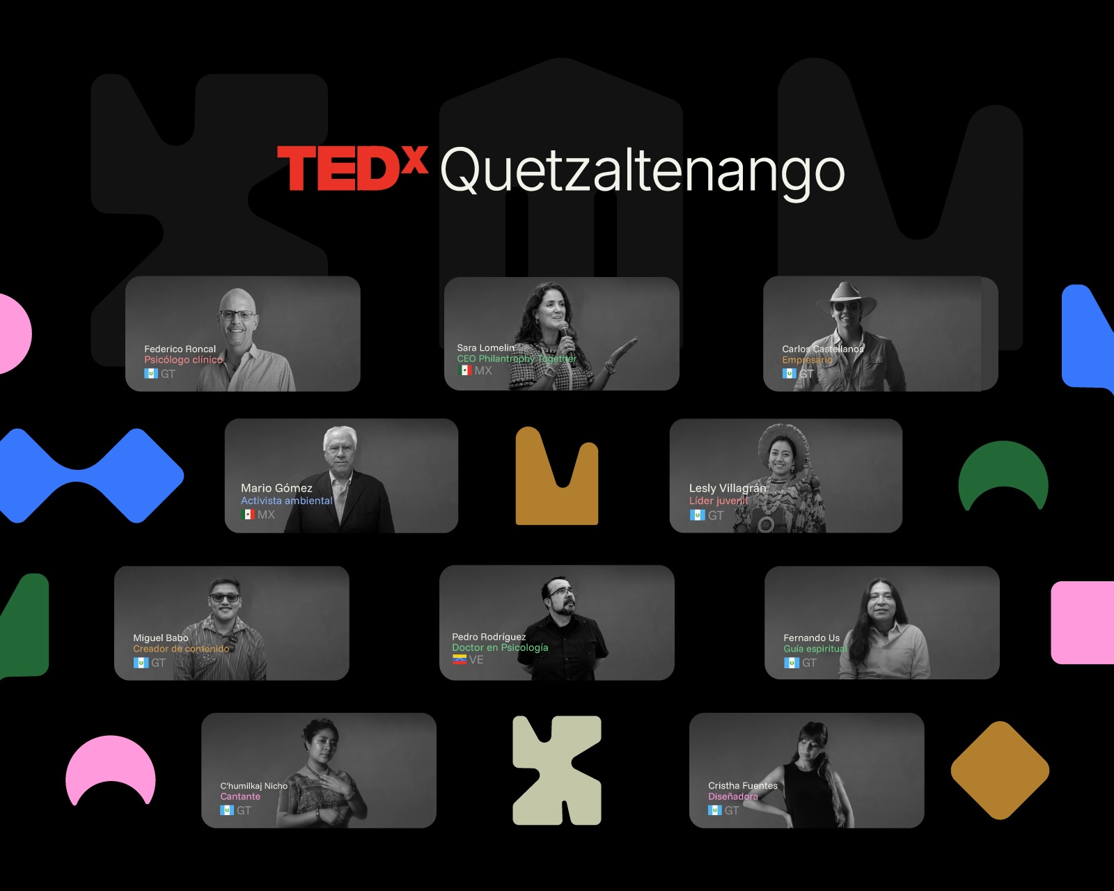 Glasswing organiza TEDx Quetzaltenango: Ideas que transforman, conectan y sanan